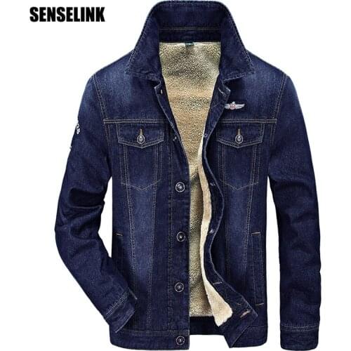 2020 Mens Bomber Jackets Korean Version Winter Cowboy Jacket Parka Youth Pop Warm Clothing Fashion Casual 100% Cotton 4xl