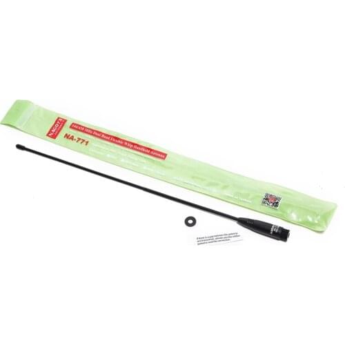 Nagoya NA-771 SMA-Male Dual Band VHF/UHF 144/430MHz Antenna NA771 For Baofeng UV-5R TYT Kenwood Walkie Talkie Accessories