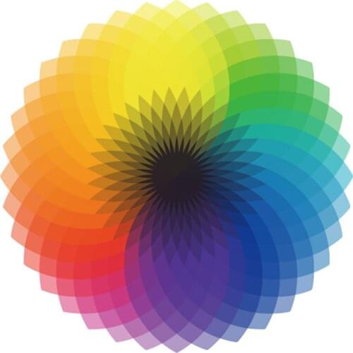 Adults Kids Paper Jigsaw Puzzles 1000pcs DIY Rainbow Assemble Game Toys Gifts for Children Early Learning Supplies