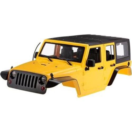  Car Cover Durable Simulation Car Body Shell Hard Frame 313mm Wheelbase for 1/10 RC Crawler Wrangler Scx10 Spare Part
