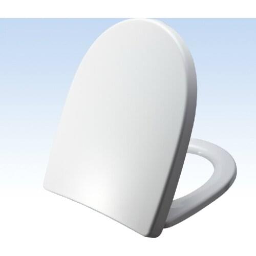 Durable washable UF resin slow down toilet seat cover