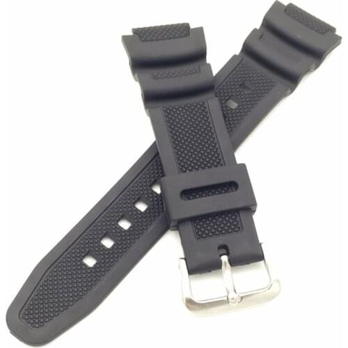 PU Rubber Strap Replace For AE-1000w AQ-S810W SGW-400H / SGW-300H Watchabnd Watch Band Strap + Tool