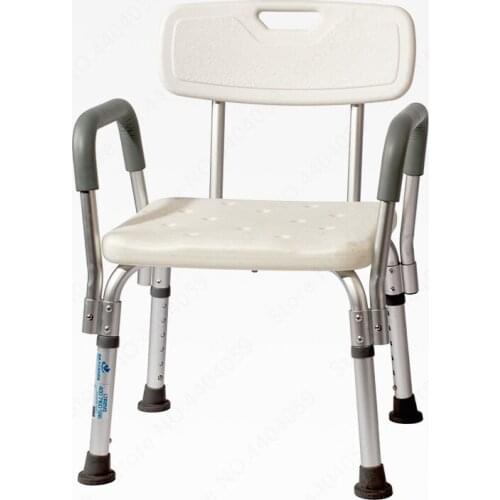 Family Essential Shower Chair Elderly Bath Chair With Armrest And Backrest Bath Stool Pregnant Woman Bath Stool Sitting Chair