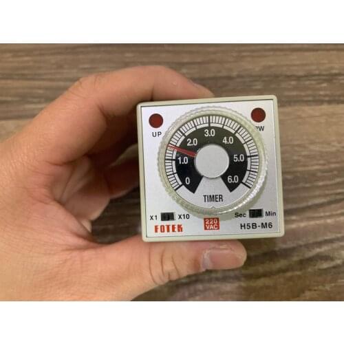 Taiwan new original FOTEK Timer H5B-M6-220V H5B-M3-24VDC H5B-M3-220VAC H5B-M6-24VDC