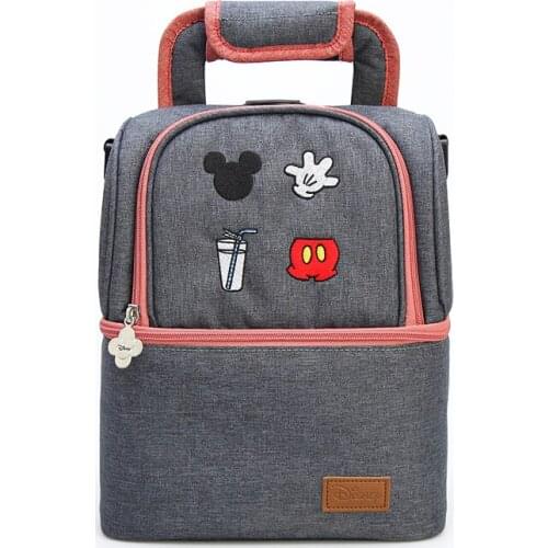 Disney Insulation Bag Milk Food Storage Thermal Bag Warmer Box Baby Feeding Bottle Thermal Keeps Drinks Cool Backpack