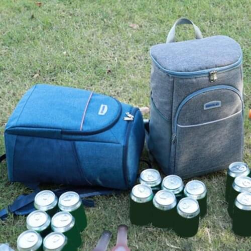 Thermal Cooler Bag Women Men Picnic Refrigerator Backpack Waterproof Insulated Cooler Meal Ice Bag For Travel Food Soft Cooler