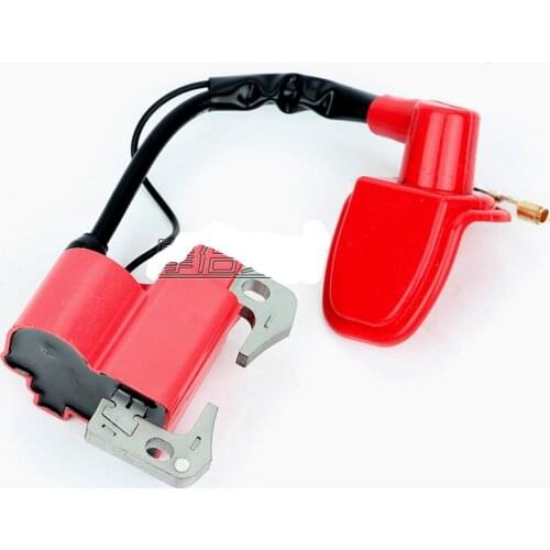 1Set Motorcycle Ignition-Coil Pocket Spark-Plug 2-Stroke-Engine-Part For 49 Two stroke Mini Moto Dirt-Bike Quad Ignition start