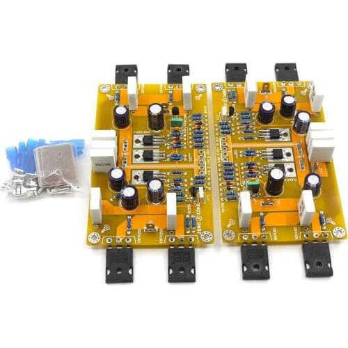 1 Pair A3 Single-Ended Class A Amplifier 30W+30W Supports Balanced and Unbalanced Inputs (Finished Board)