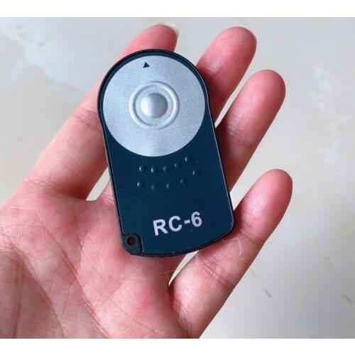 10-100pcs Camera Wireless Shutter RC-6 Remote Control For Canon 600D 70D 700D 60D5D2 5D3 7D with Battery