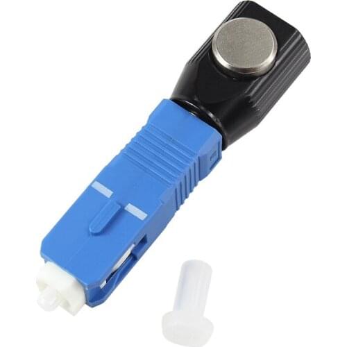 5pcs/lot SC Fiber Flange Fiber Round Type SC UPC Bare Fiber Adapter