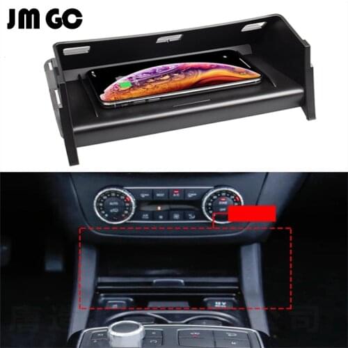 Car wireless charger for Mercedes-Benz GLE GLS QI wireless charger fast charging plate original installation