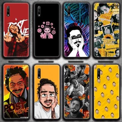 Post Malone Phone Case For Huawei Nova 6se 7 7pro 7se honor 7A 8A 7C 9C Play