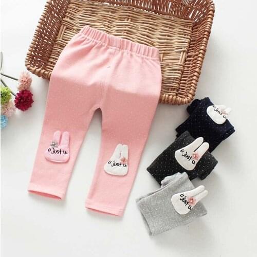 Children\s Clothing Baby Cotton Pants Children Leggings Trousers Spring Baby Clothes Girl Stretchy Warm Trousers