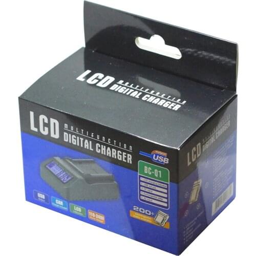 EN-EL21 ENEL21 USB LCD Fast Travel Camera Battery Charger with LCD Screen for Nikon V2 1V2