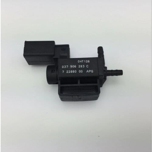 For VW Golf Jetta Passat CC Tiguan Audi A3 A4 A6 Q7 EGR Vacuum Solenoid Regulator Valve 037 906 283 C