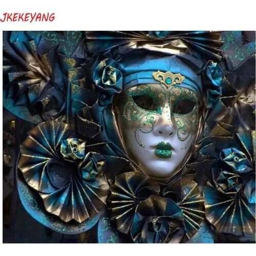 5d diy diamond painting Cross Stitch kits,full Square/round Diamond Embroidery mask woman Diamond Mosaic Y3307