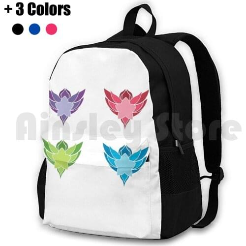 Star Guardian Sticker Set Outdoor Hiking Backpack Waterproof Camping Travel Star Guardian Star Guardian Legends Lux Lulu Janna