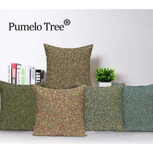 Dot Pillow Cover Mosaic Freezy Pillow Cases Geometry Case Pillow In The Car Decorative Pillows for Sofa Linen 45x45cm Dakimakura