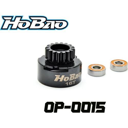 OFNA/HOBAO RACING OP-0015 CNC CLUTCH BELL 16T FOR 1/8 HYPER SS/ CAGE/VS/STAR/9/8.8/8/7TQ NITRO BUGGY/TRUGGY VT ONROAD MT PLUS