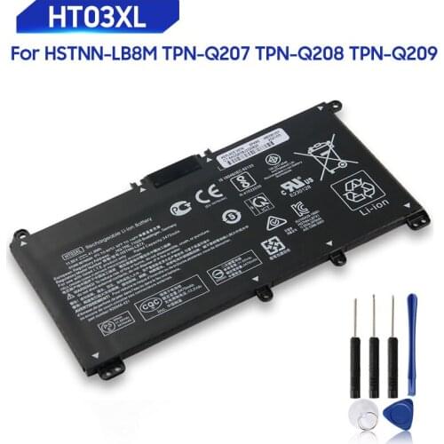 Original Replacement Battery HT03XL HSTNN-LB8M For HP 14 15 14-CE2019TX 14-CE1001TU TPN-Q207 Q208 TPN-Q209 L11421-1C1 TPN-Q210