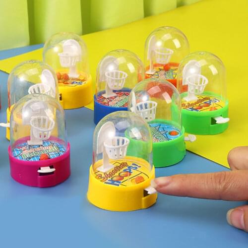 Pressure Player Shooting Puzzle Children Toys Gift for Kids Fans Club Basketball Machine Handheld Finger Ball Reduce