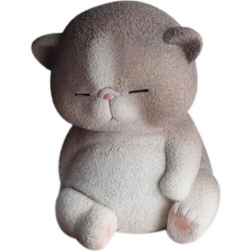 Fat Kitten Doll Animal Cartoon Children Gifts Surprise Gift Piggy Bank Doll Toys Hand DIY Toy Fashion Home Decorations