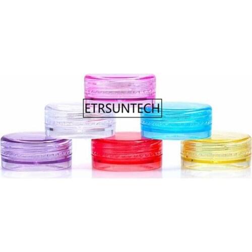 Empty Containers For Cosmetic Eye Shadow Cream Jars 2g PS Jars For Makeup F1211