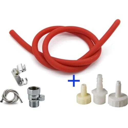 Silicone Enema Tube Nozzle Washing Enema Anal Cleansing Shower Tube Anal Douche Shower Ducha Anal Wash Bidet Shower Enema Hose