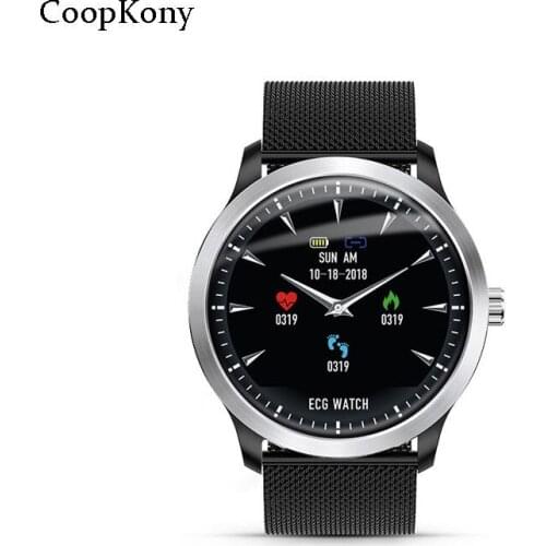Coopkony ECG Sport Smart Watch Sleep Heart Rate Monitor Professional IP67 Waterproof Call Reminder Fitness Tracker SmartWatch