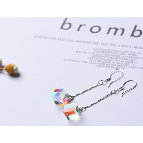 Light Cube Four-piece Set As A Gift To Friends and Family Sterling Silver Decoration