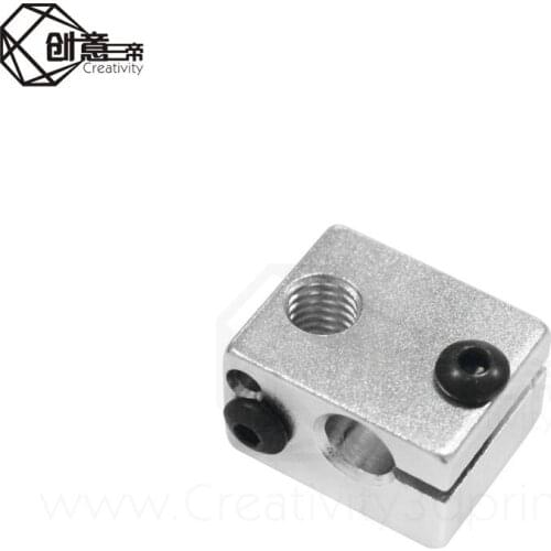 10pcs Aluminium Heat Block for 3D V6 J-head 3D Printer,RepRap Makerbot MK7/MK8 Extruder