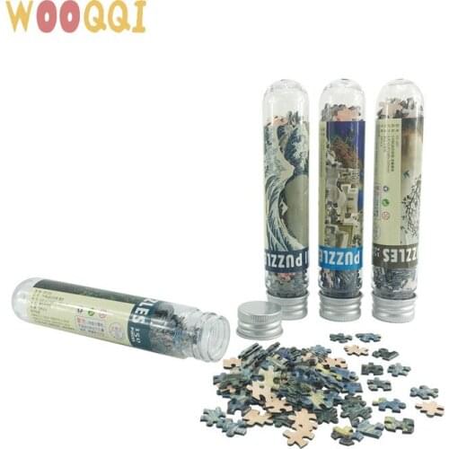 150 Pieces Pocket Portable Mini Test Tube Puzzle Adult Decompression Puzzle Girl Gift Puzzle Test Tube Set