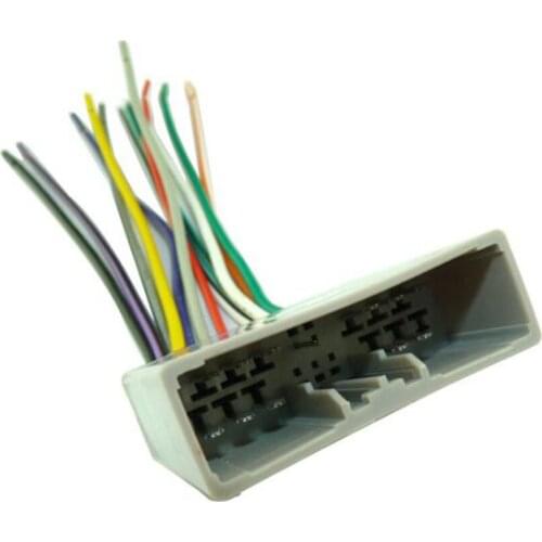 Car Audio Stereo Wiring Harness Adapter Plug Female For Honda Civic Fit CRV Jazz Odyssey for Acura TSX Radio CD DVD Stereo