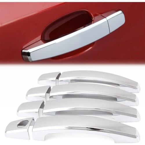 For 2011 2012 2013 2014 2015 Chevrolet AVEO Cruze Chrome Car Door Handle Cover accessories color Silver