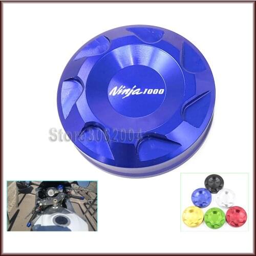 For KAWASAKI Ninija 1000 NINJA1000 2011-2015 2014 2013 2012 Motorcycle Front Brake Master Cylinder Fluid Reservoir Cover Oil Cap