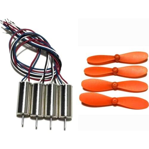 Engines cw/ccw Motors propeller blade Maple Leaf for 4DRC V8 Mini Drone 4D-V8 WiFi FPV Quadcopter Spare Parts Accessories