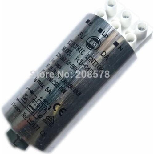CD-7 Electronic Ignitor Starters for HID HPS Lamps Metal Halide Light 70-400W 220-240V 50-60Hz