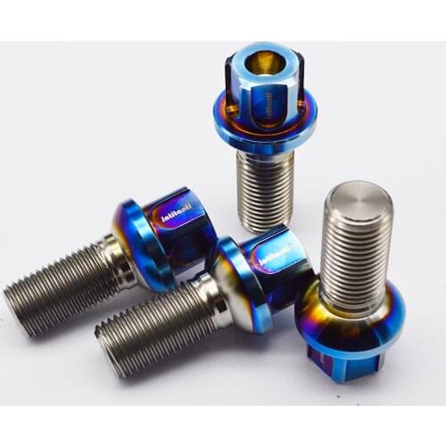 Titanium alloy wheel hub Anti-theft bolt for Benz