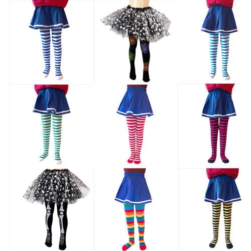Halloween Costumes Baby Tights Newborn Pantyhose for 6-8T Girls Boys Baby Tights Childrens Party Gift Kids Baby Stockings