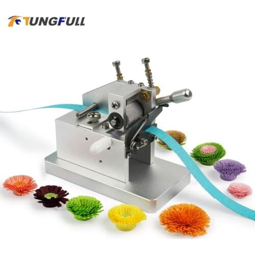 Paper Art Tassel Machine DIY Manual Paper Quilling Mahine 3D Handmade Color Paper Cutting Roll Machine Paper Flower Making Tools