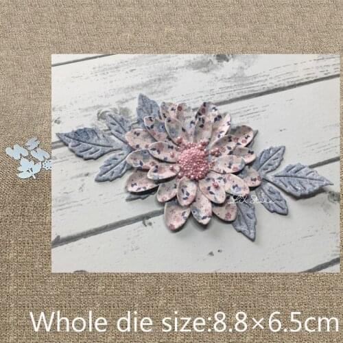 XLDesign Craft Metal Cutting Die cut dies flower leaves decoration scrapbook Album Paper Card Craft Embossing die cuts
