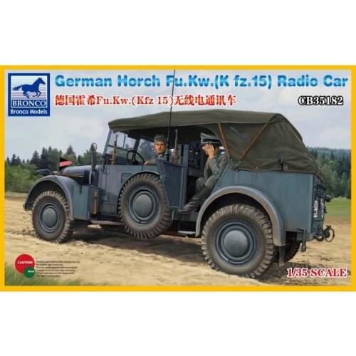 BRONCO CB35182 1/35 German Horch Fu.Kw.(Kfz.15)Radio Car - Scale Model Kit