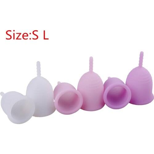 NEW Menstrual Cup For Women Feminine Hygiene Medical Silicone Cup Menstrual Reusable Lady Cup Menstrual Pads