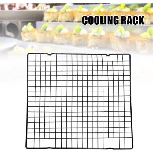 Food Cooling Stand Grid Cooling Tray Carbon Steel Non-stick Bread Drying Stand Cooler Holder Baking Tools Kitchen Baking