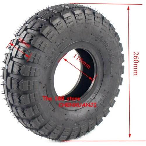 Hot sale 2019 New 4.10/3.50-4 Tire Scooter Tyre Mini ATV Wheel Tyre 3.50-4 Inner Tube Fit for kenda Wheel Tires Trolley