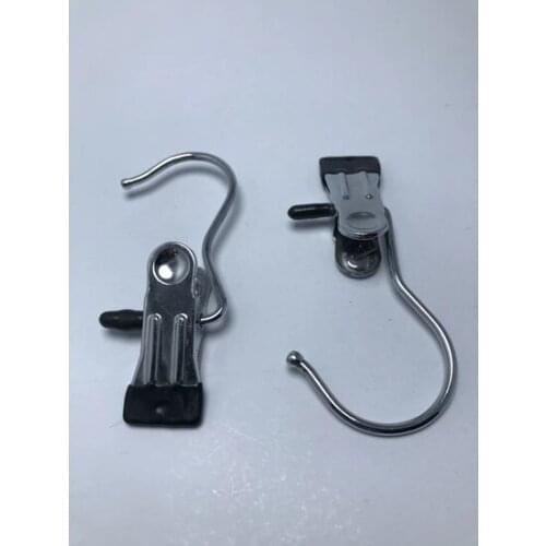 Modern Çiçektuhafiye Single Latch Chrome Metal Hanger 10ADET