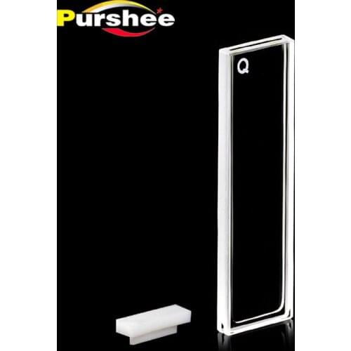 Standard quartz cuvette with lid(0.5mm)/quartz cell/Spectrophotometers No matching lid