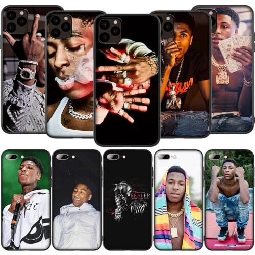 T198 YoungBoy Never Broke Again Silicone Soft Case for iPhone 12 Mini 11 Pro XS Max XR X 8 7 6 6S Plus 5 5S SE 2020