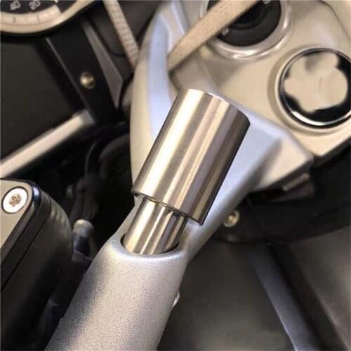 Navigation Extension Rod Threaded Bar Stainless Steel Motorcycle Phone Bracket Rod For K1600GT R1200RT Phone Holder Car Holder