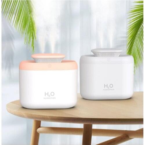 3.3L USB Humidifier Oil Aromatherapy Diffuser Home Portable Air Humidifier Ultrasonic Cool Mist Sprayer Color Night Light
